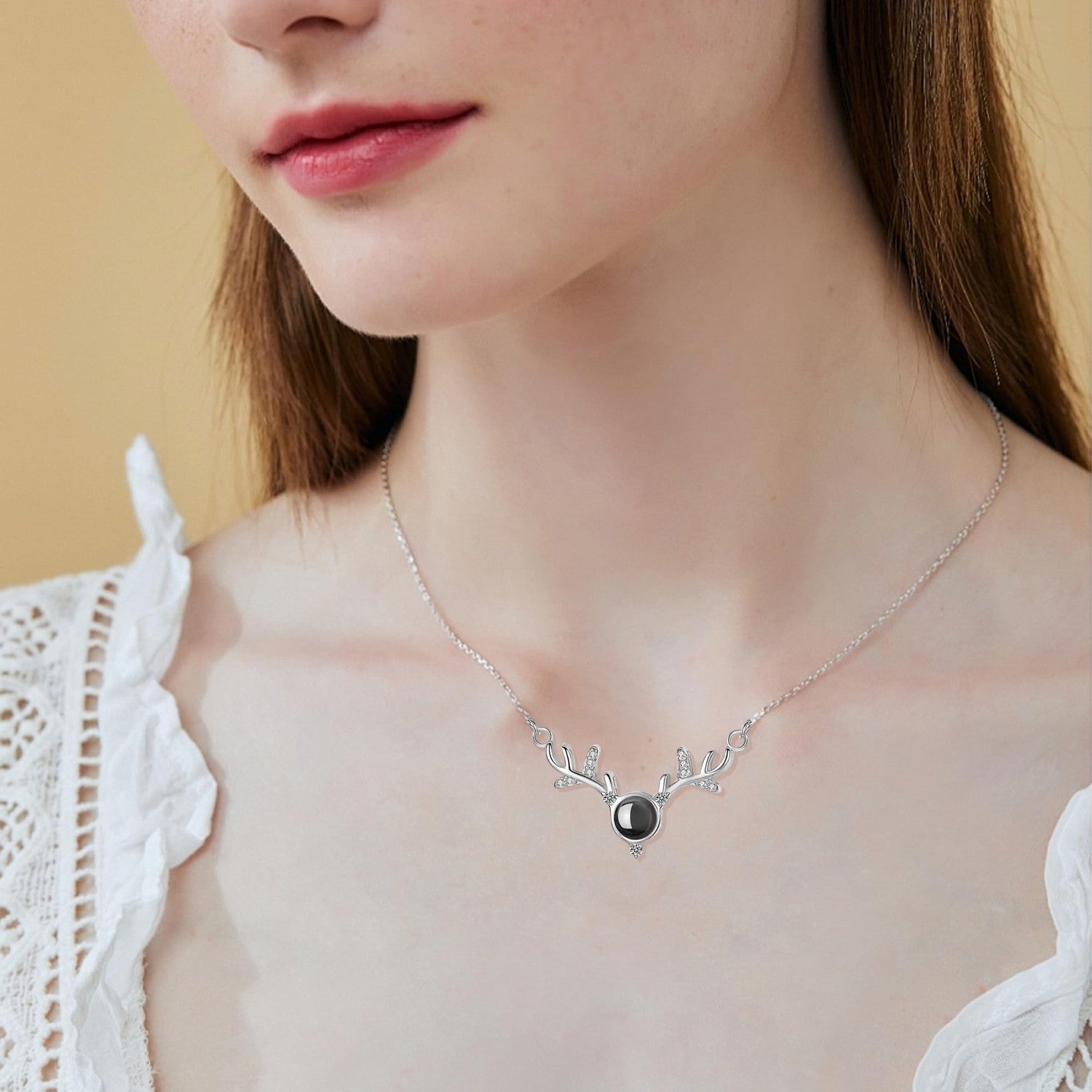 Engraved Name Birthstone Necklace, Ring Pendant Necklace, Birthday Gift, Anniversary Family Necklace, Mom Gift, Mothers Day Gift for Her