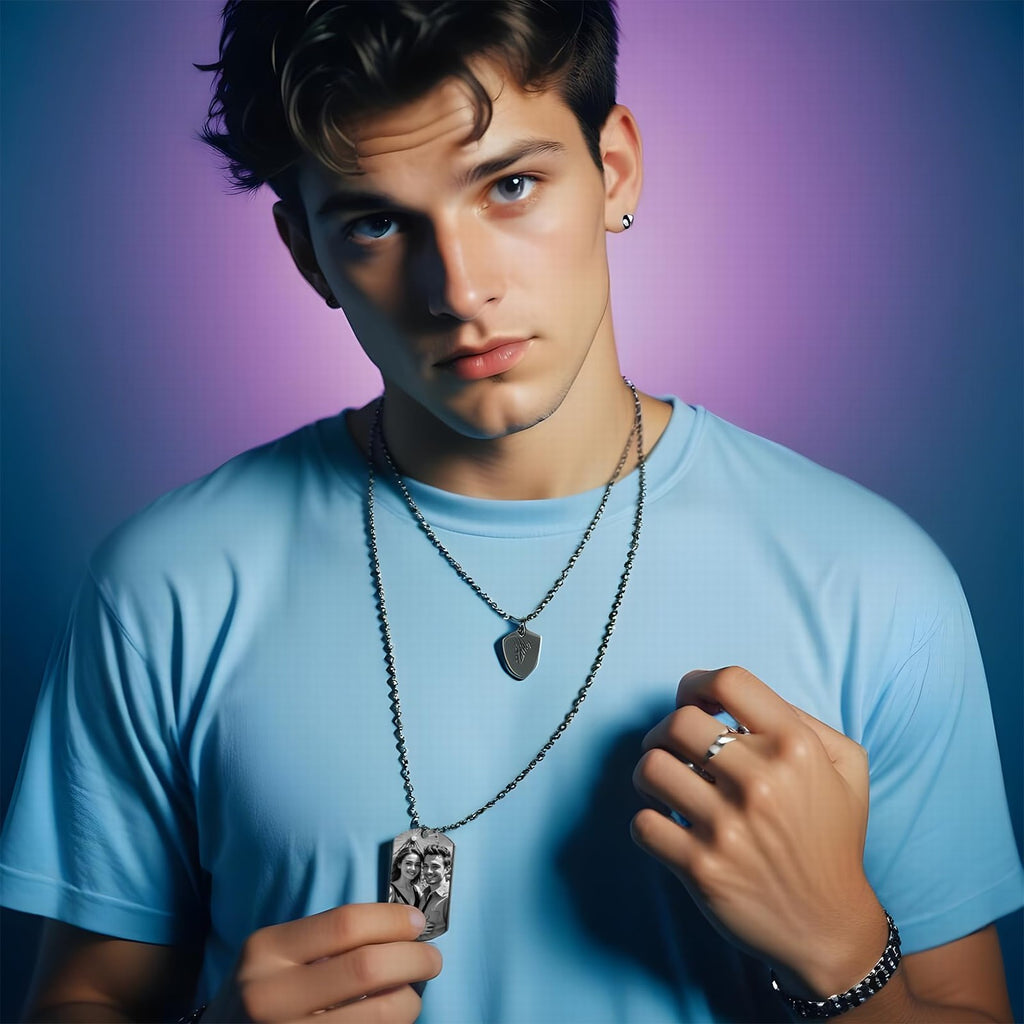 Multi-Heart Pendant Necklace, Custom Family Name Necklace, Personalized Gift for Grandma, Mom's Gift ,Child's Name Necklace, Christmas Gifts