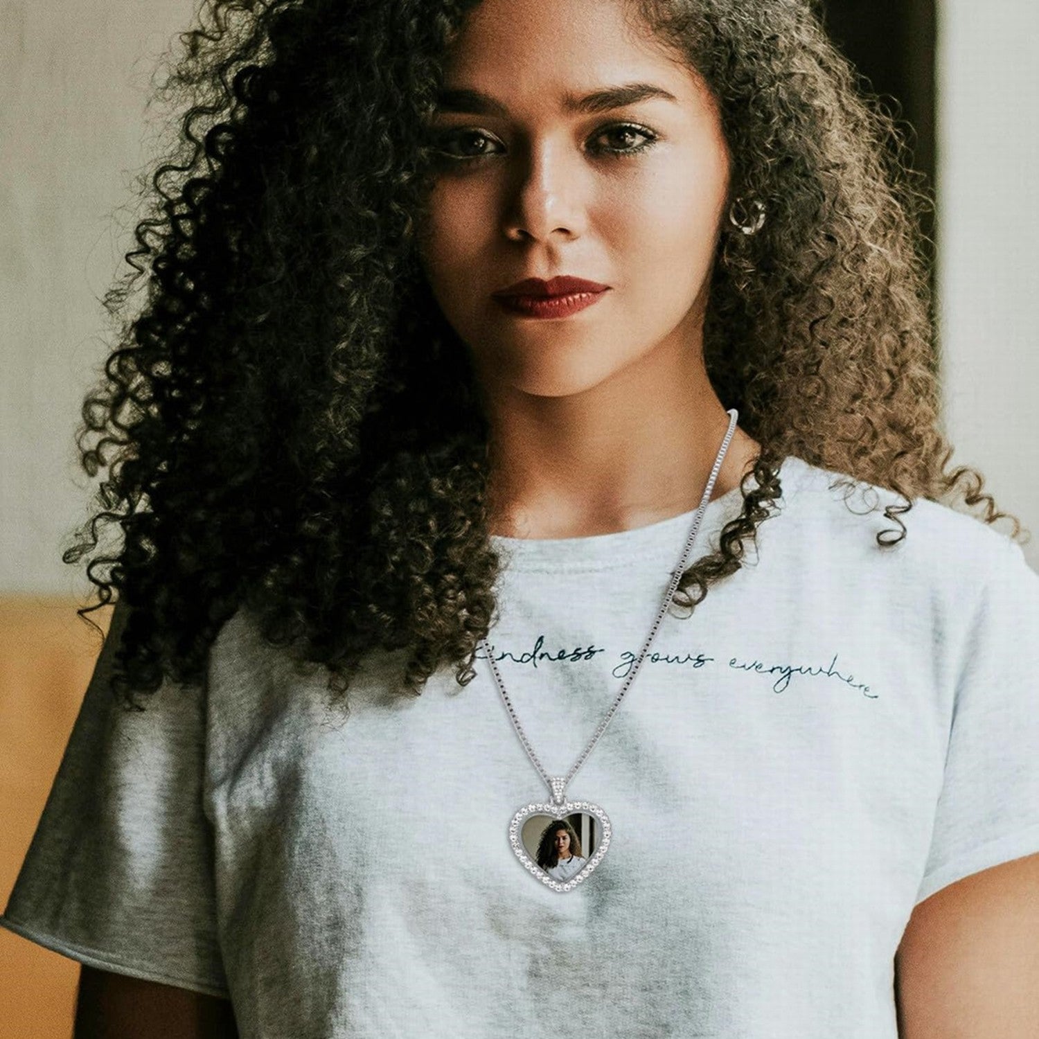 MyNameNecklace Custom Engraved Beads Pendant Necklace | Silver | Customized Multiple Names Mother's Day Gift for Her Mom Grandma