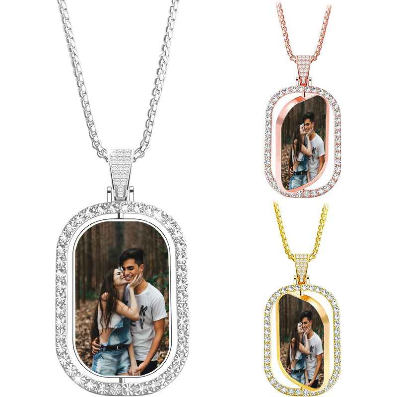 Name Necklace, Personalized Box Chain Jewelry