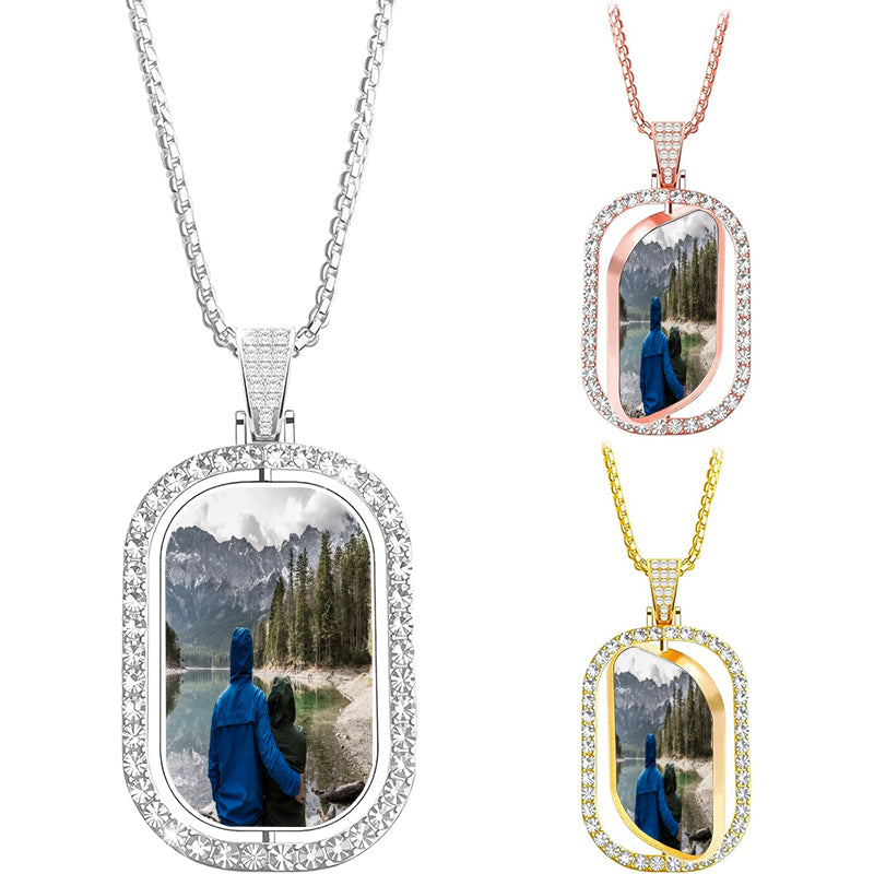 Initial Necklaces for Women Plated Dainty Letter Necklce Round Coin Disc Pendant Double Side Engraved A-Z Necklace Personalized Jewelry Gift for Women