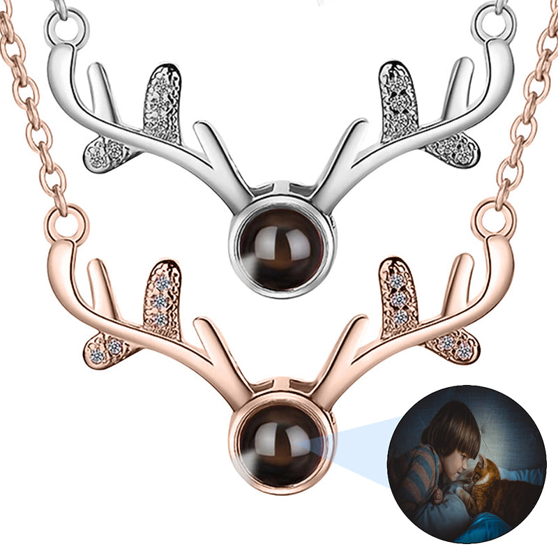 Dainty Diamond Initial Necklace: or Sterling Silver, Christmas Gift