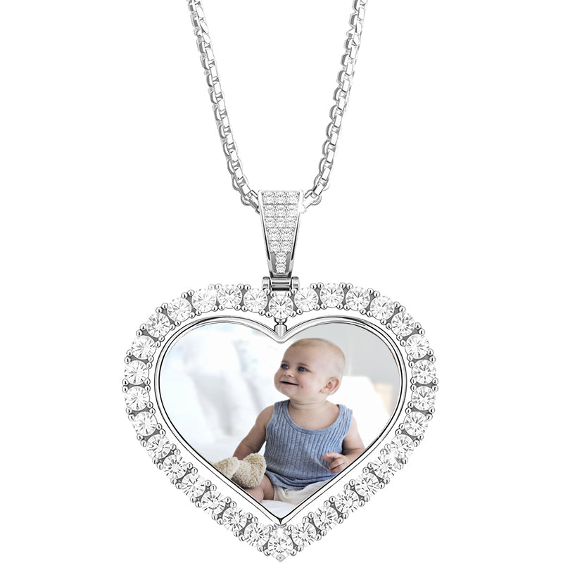 Memorial Locket Gift, Memory Locket With Photos, Angel Necklace, Custom Engraved Locket Gift, Christmas Gift for Women