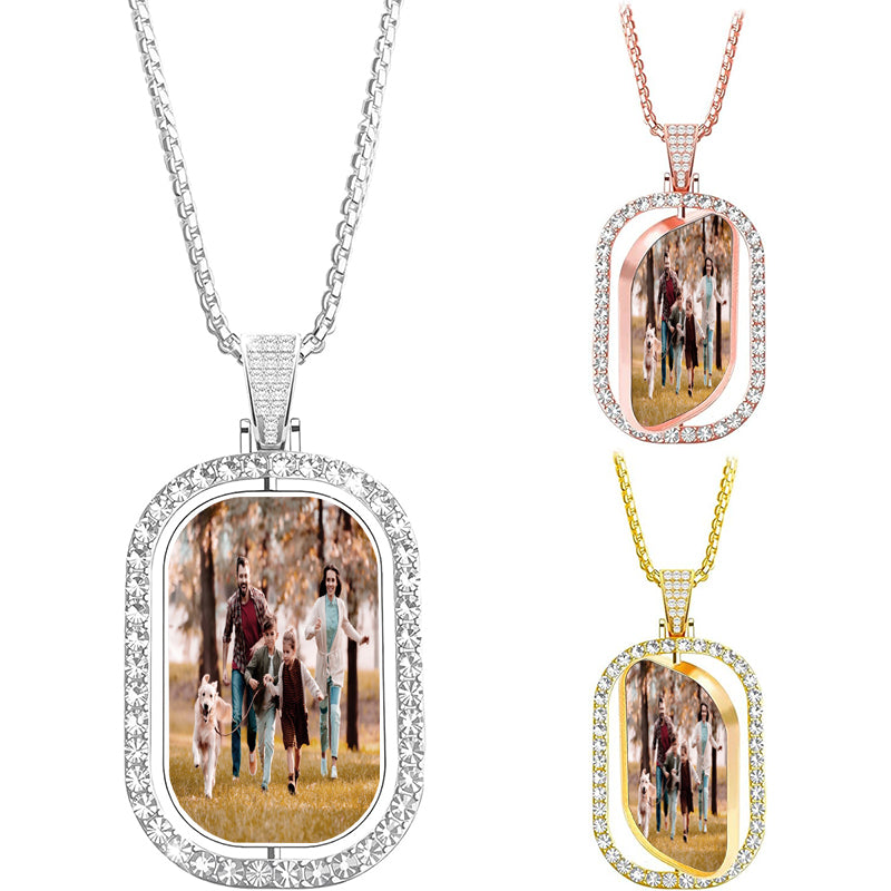 Custom Name Logo Necklace: S925 Silver Personalized Pendant,gift for her