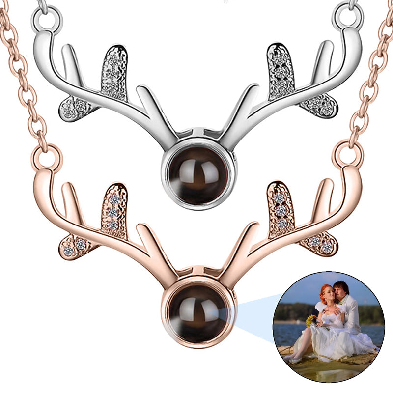 Personalised Photo Necklace,Projection Necklace,Valentines day gift,Memorial Gift for Grandma,Wedding Jewelry,Mothers Day Gift,Birthday Gift