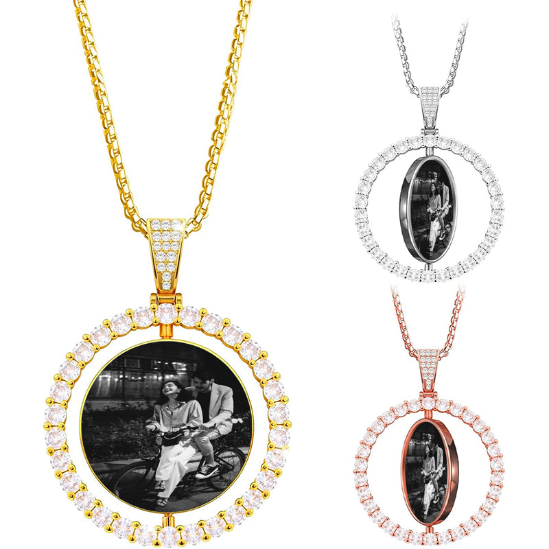 Patron Saint Necklace Sterling Silver Amulet Medal Pendant Religious Protector Jewelry Gifts for Women Men