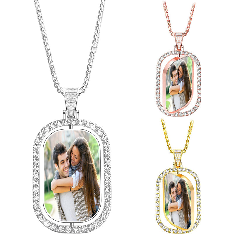 Filled Paperclip Necklace with Toggle, Initial Necklace, Dainty Necklace, Necklace, CZ Letter Necklace, Christmas Gift