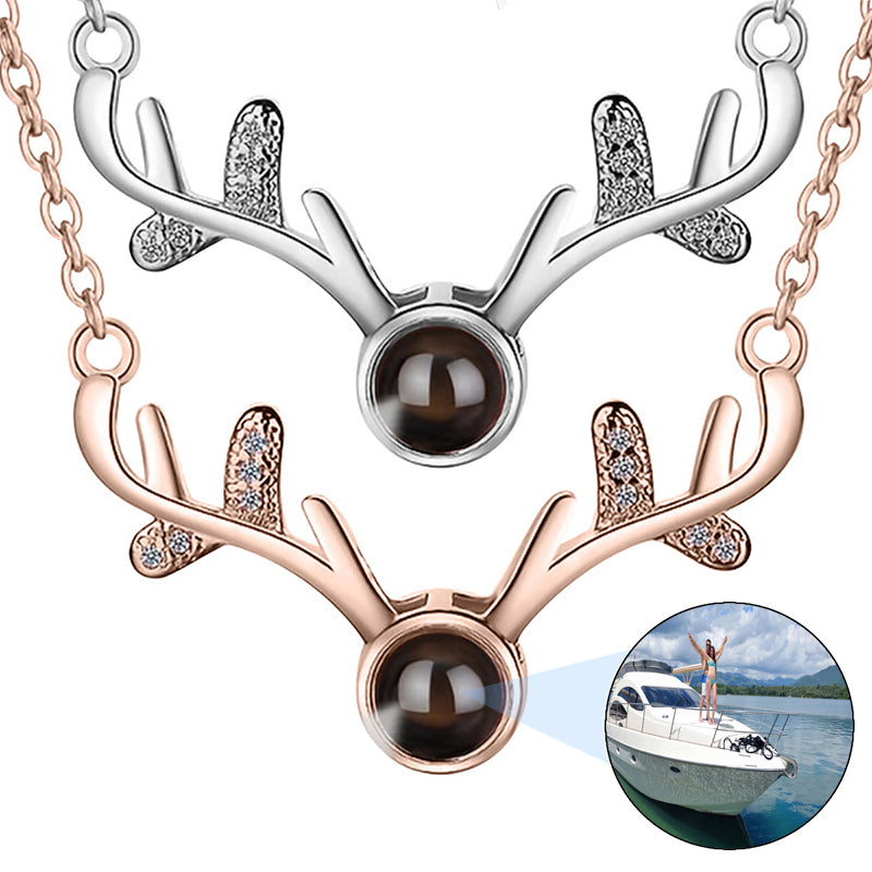 Custom text necklace or keychain