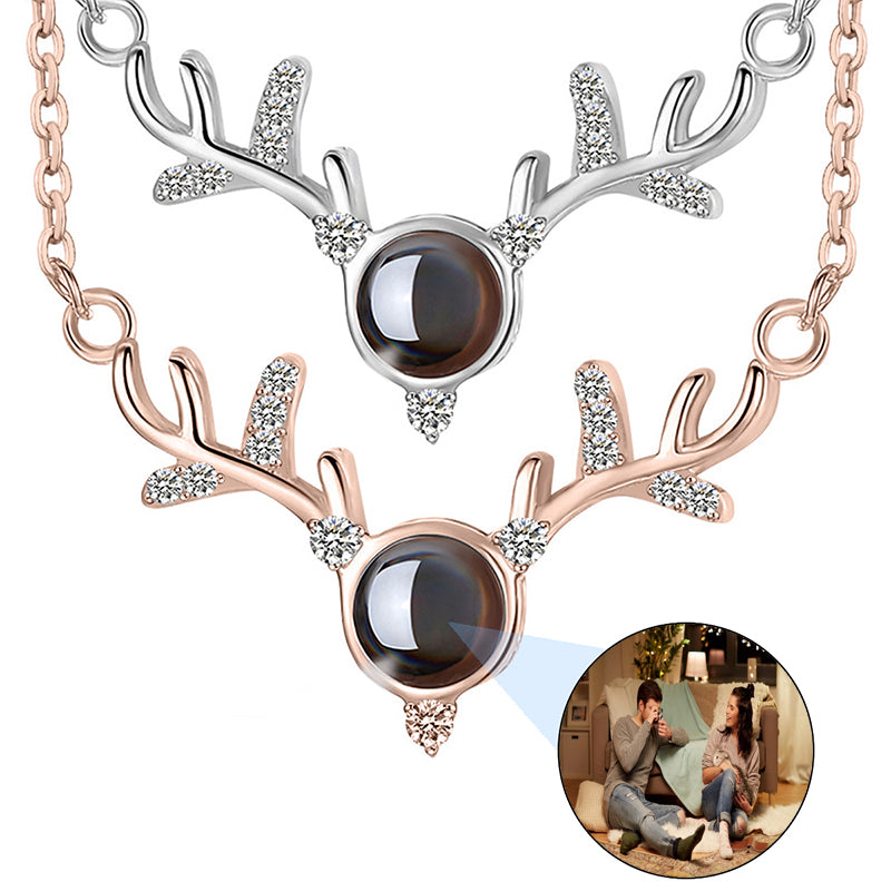 Engraved Photo Necklace with Text, Personalized Picture Necklace for Men, Photo Dog Tag Necklace, Anniversary Gift, Boyfriend Gift for Him