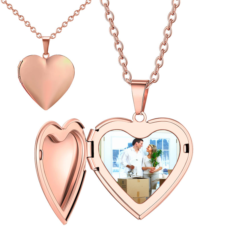 Custom Heart Initial Necklace N2 ? Dainty Personalized Necklace, Gift for Her