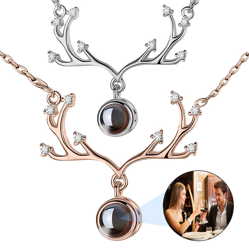 Custom Waterproof Photo Necklace,Cute Memorial pendant necklace, Personalized gifts for Women, Christmas Birthday Anniversary