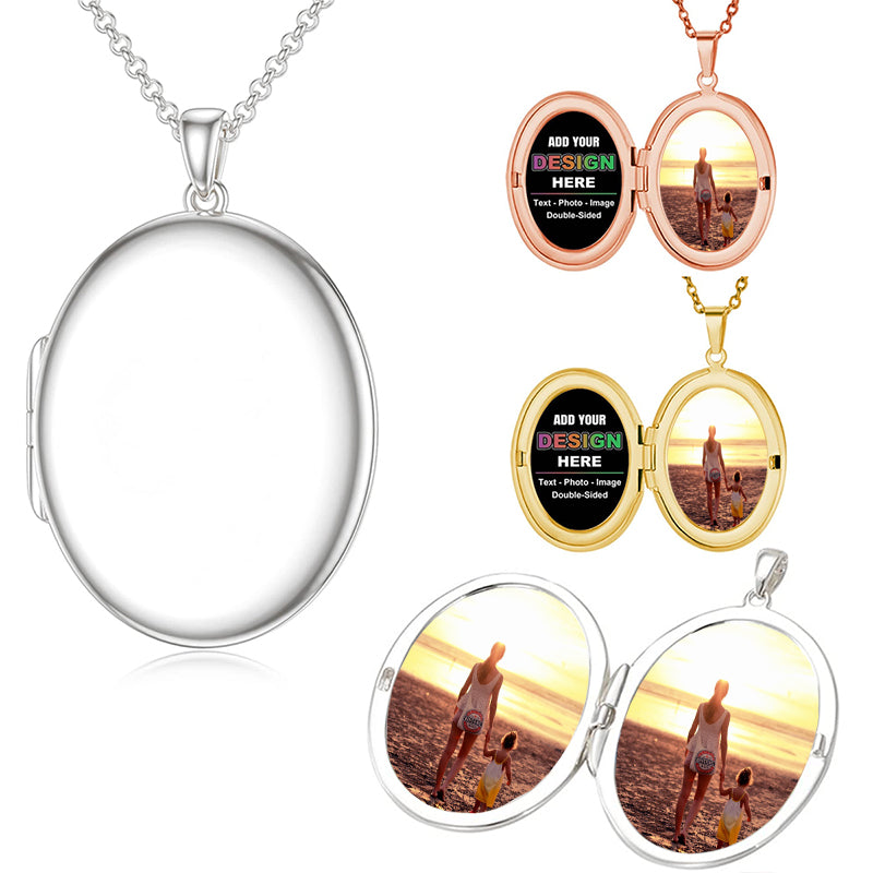 MyNameNecklace Personalized Diamond Nameplate Necklace | Silver 925 | Custom Dainty Mother's Day Jewelry Gift for Her Mom Sister