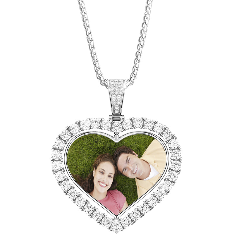 PERIMADE Custom Name Charm Necklace ? Initial Letter Cubic Bead Pendant ? Personalized Silver Friendship Jewelry ? Trendy Bridesmaid Gift