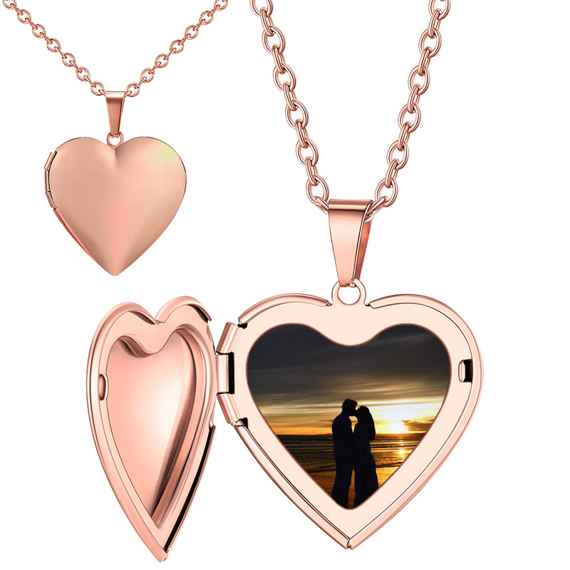 MyNameNecklace Diamond and Name Beads Heart Charm Necklace | Silver| Personalized Engraved Mother's Day Gifts for Her Wife