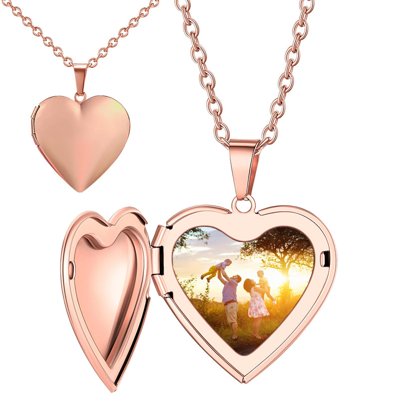 Personalized Envelope Locket Necklace Secret Message Necklace Photo Necklace Custom Necklace gift for Mom Best friend gift Valentine