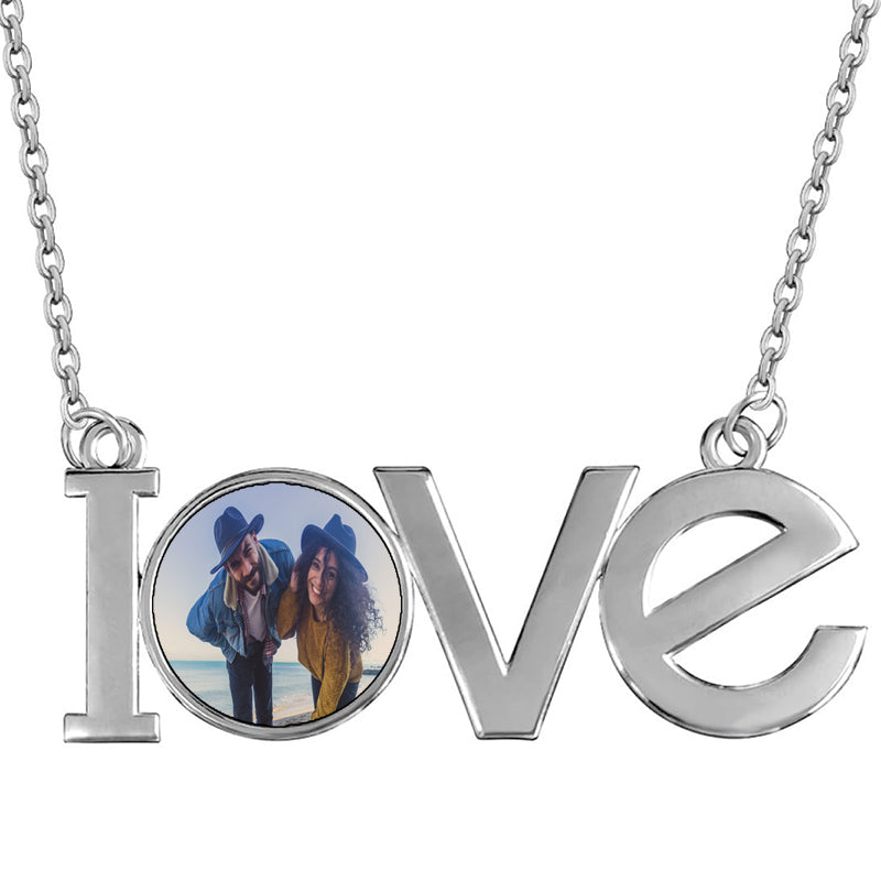 Custom Name Necklace for Women Personalized Name Necklaces with Heart Plated or 925 Sterling Silver Nameplate Customized Pendant Jewelry Gift