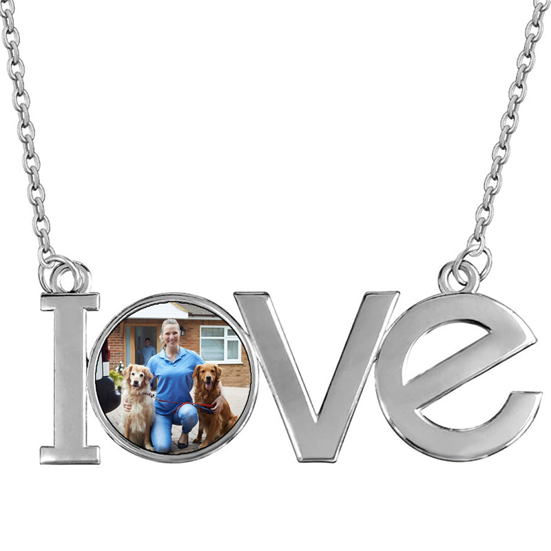 Engraved Horizontal Bar Necklace | Personalized Name Plate Necklace, Custom Text Jewelry