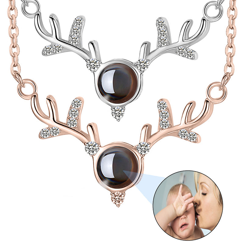 Personalized Heart Photo Necklace for Men - Custom Necklaces for Women Engraved Heart Shaped with Picture - Jewelry Gift for Memorial Birthday Anniversary