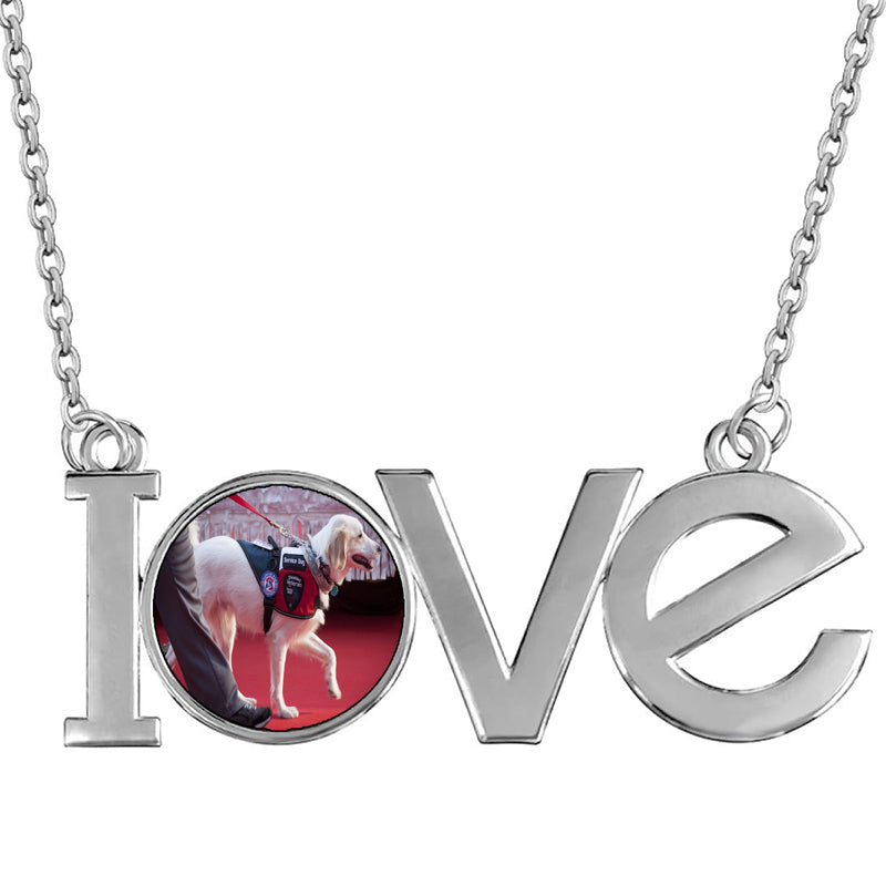 Custom Photo Necklace, Personalized Dog Tags Necklace, Engraved Picture Text Necklace, Handwriting/Drawing Necklace, Unique Gift for Him