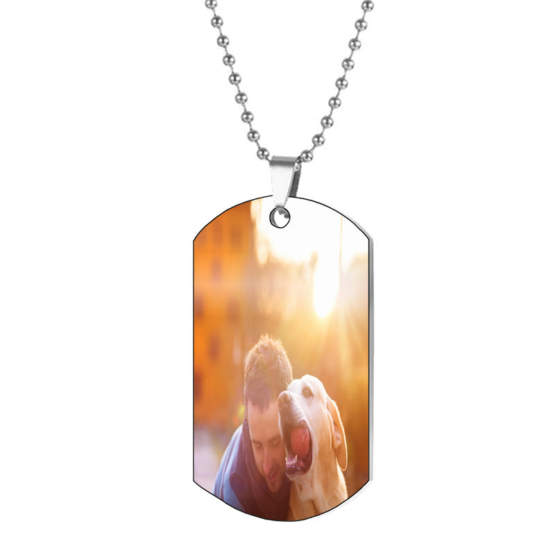 Personalized Diamond Cut Name Necklace: 90s Beaded Script, Sterling Silver Figaro Chain