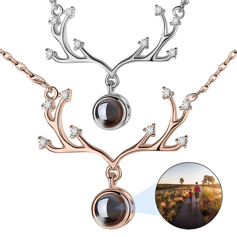 Initial Heart Necklace Gift for Women ¨C Plated Rose Pendant, Personalized Letter Jewelry for Wife, Mom, Grandma, Sister ¨C Birthday, Anniversary for Her