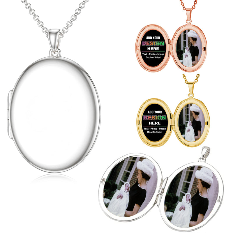 Custom Photo Engraved Necklace , Personalized Silver Round Pendant , Picture Engraving Jewelry , Memorial Gift for Women , Portrait Necklace