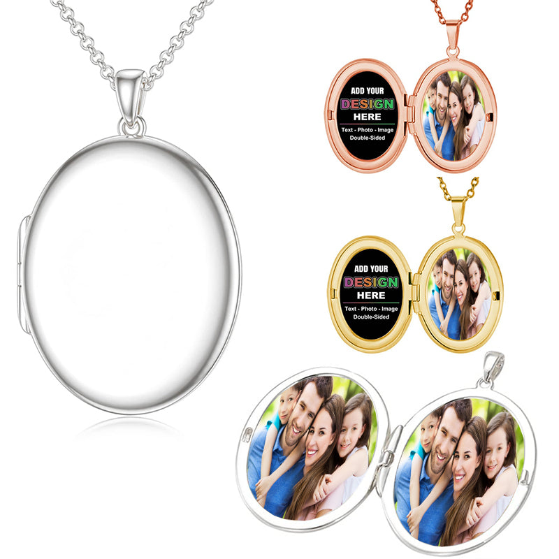 Heart Locket Necklace with Photo - Vintage Heart Locket Necklace - Valentines Day Gift for Her - Anniversary Gift - Photo Memorial Jewelry