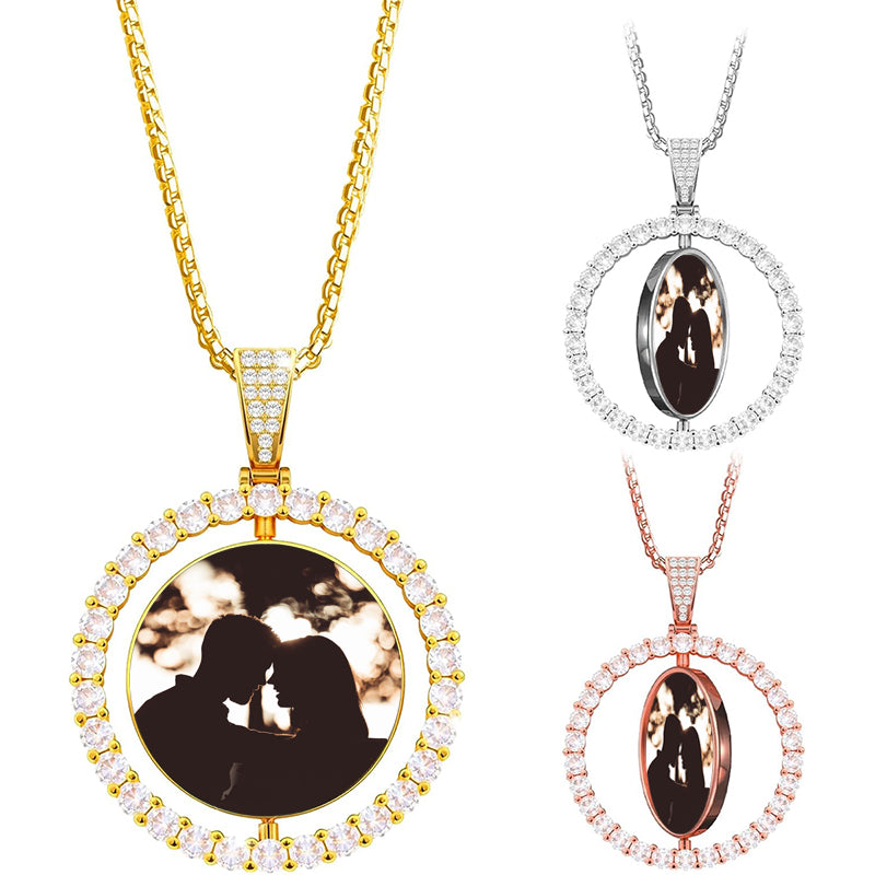 Custom Arabic Name Necklace with Heart, Plated Nameplate Necklace Dainty Jewelry Gifts for Women