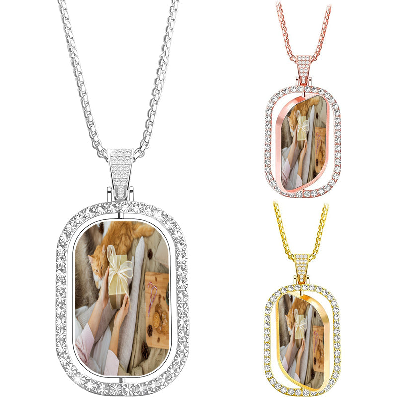 Custom Name Pendant: Handcrafted Sterling Silver & Solid