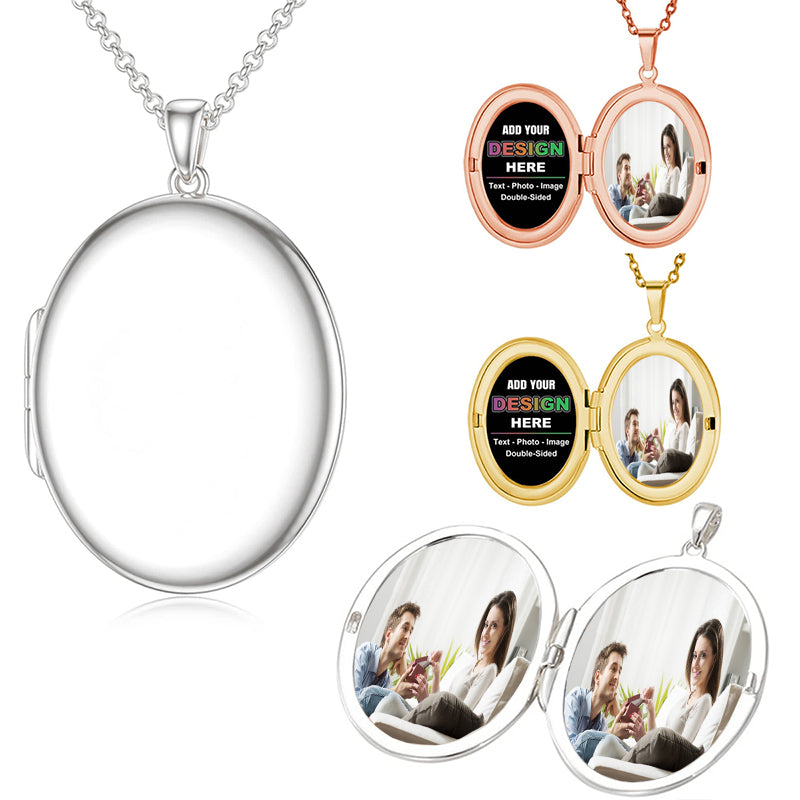 Custom Pet Necklace with Photo, Paw Necklace, Photo Locket Necklace, Memorial Gift, Christmas Gift, Engrave Custom Text, Pet Lover Gift