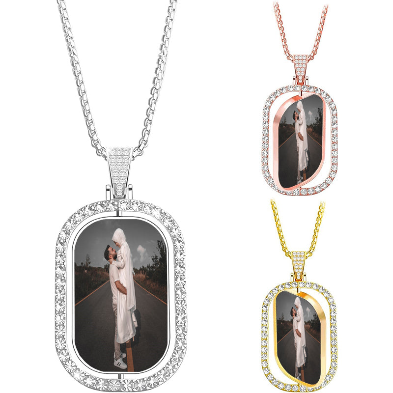 Dainty Filled Name Necklace: Personalized Jewelry Gift