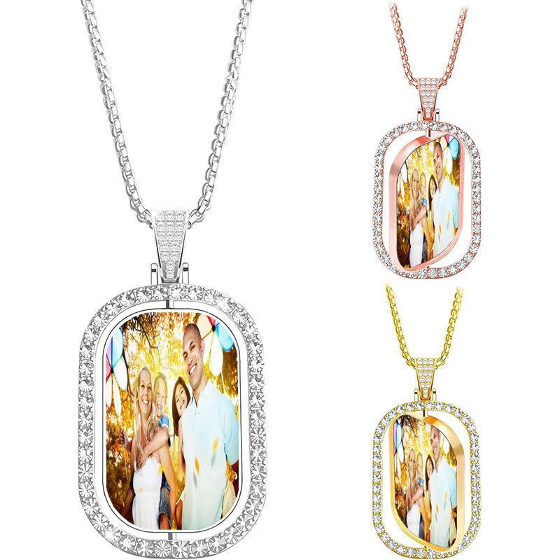 Amharic Custom Name Necklace, Personalized Amharic Nameplate, Amharic Name Pendant, Ge'ez Font Ethiopian Gifts, Figaro Chain Necklace