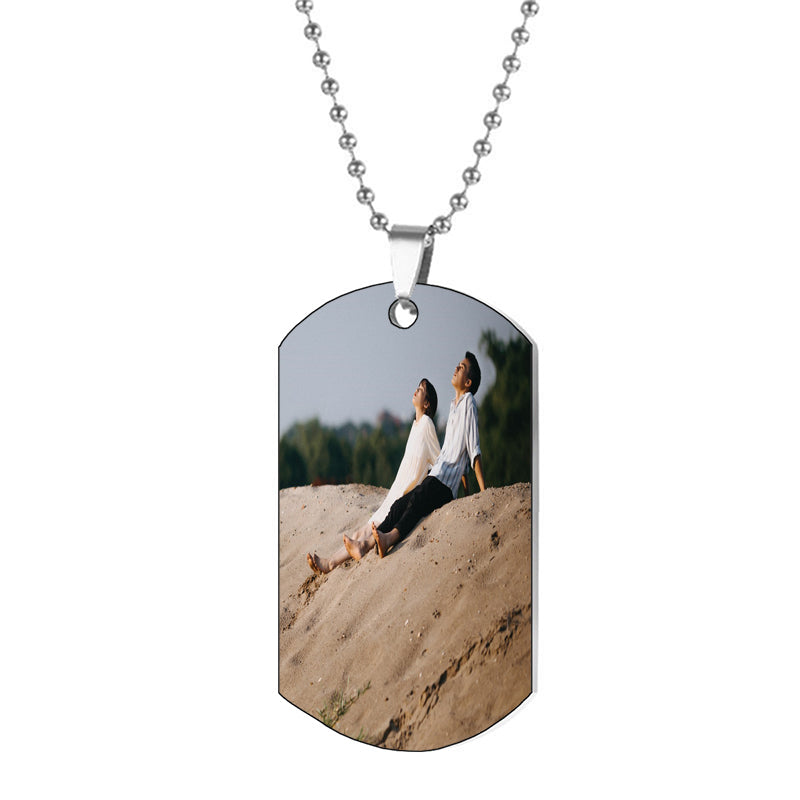 Initial Necklaces for Women Plated Personalized Letter Necklace Dainty Necklace Initial Tag Pendant Necklace for women trendy