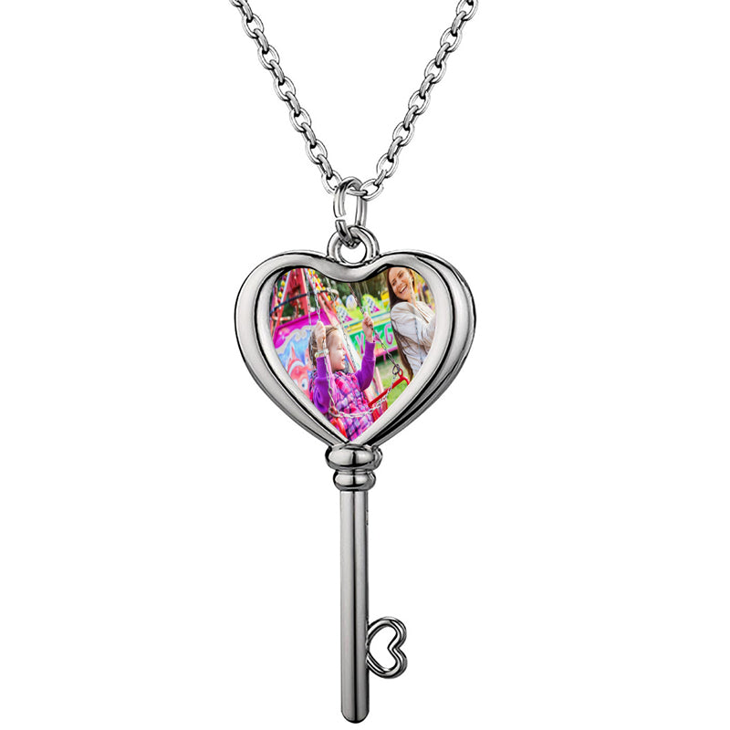 Personalised Projection Necklace, Picture Necklace for Mom, Memorial Photo Necklace, Projection Jewelry,Birthday Gift,Christmas Gift for Her