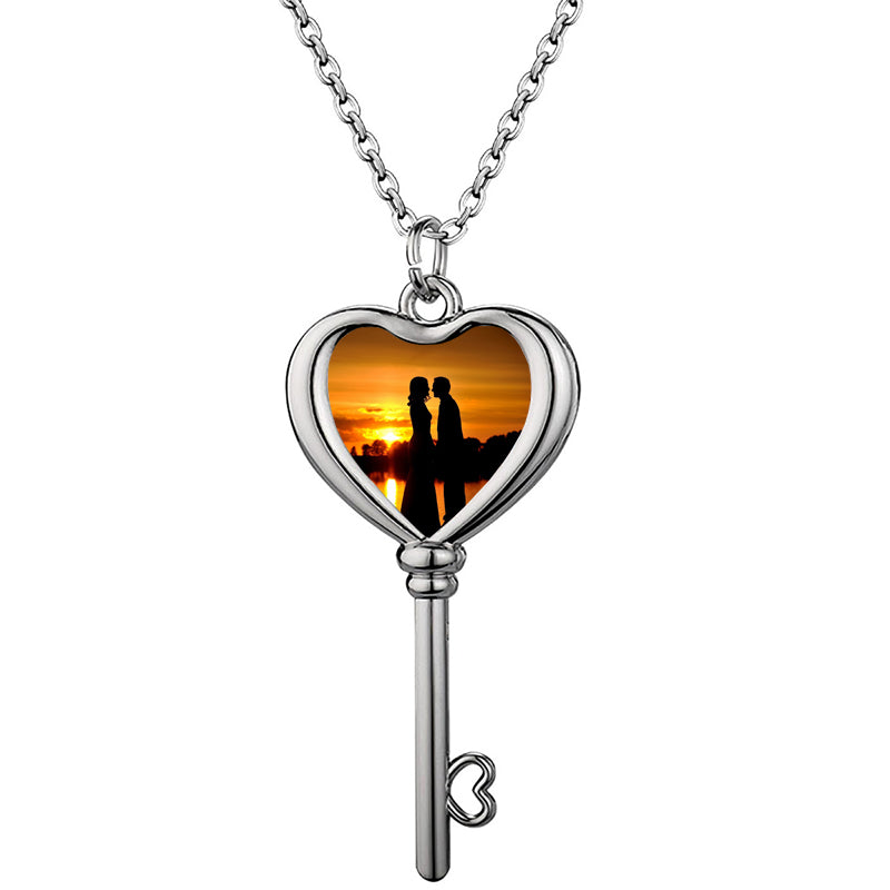 Custom Old English Name Necklace: Personalized Nameplate, Cursive Pendant