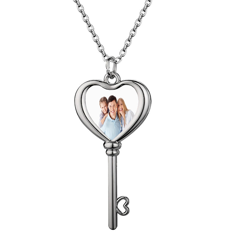 Custom Photo Camera Locket Necklace, Memorial Keepsake