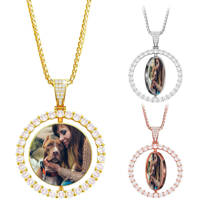 Custom Bling Name Jewelry Set: Personalized Nameplate Necklace & Hoop Earrings