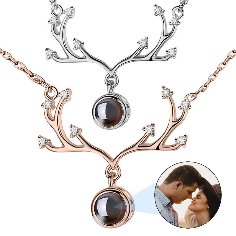 Custom Photo Engraved Necklace ¨C Personalized Picture Pendant with Custom Handwriting, Memorial Jewelry, Valentines Gift for Husband