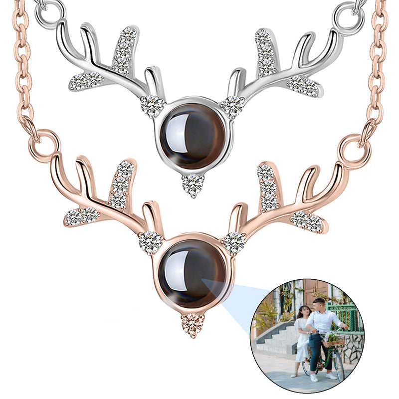 Heart Necklaces for Women Girls, CZ Heart Rose Pendant Letter Necklace Silver Initial Necklaces for Women Gifts for Mom Wife Girlfriend Sister