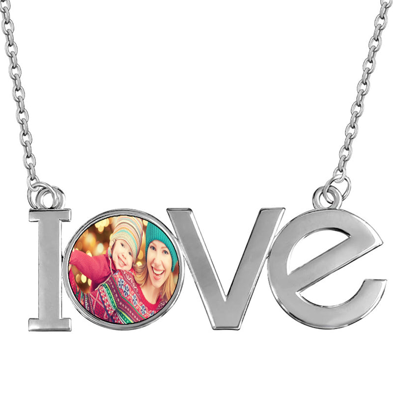 Engraved Quote Necklace ? Personalized Message, Sterling Silver,