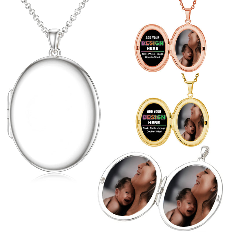 Personalized Bubble Projection Necklace, Custom Photo Projection Necklace, Picture Inside Jewelry, Trendy Friend Gift, Birthday Gift for Her