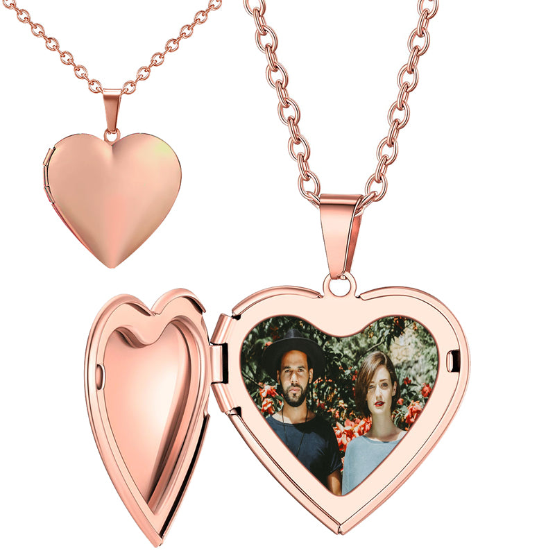 Custom Photo Sterling Silver Heart Charm, Personalized European Bead, S925 Silver Charms for Bracelet Necklace DIY Making