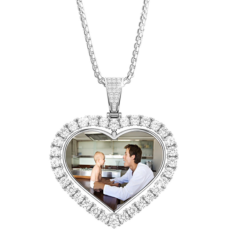 Initial Necklace by Babeina, Tiny Heart Pendant, Gift For Mom, Letter Lock Necklace, Engraved Heart Necklace, Dainty Initial Tag Necklace