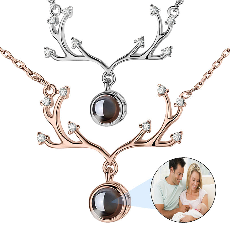 Custom Photo Engraved Necklace ¨C Personalized Picture Pendant with Custom Handwriting, Memorial Jewelry, Valentines Gift for Husband