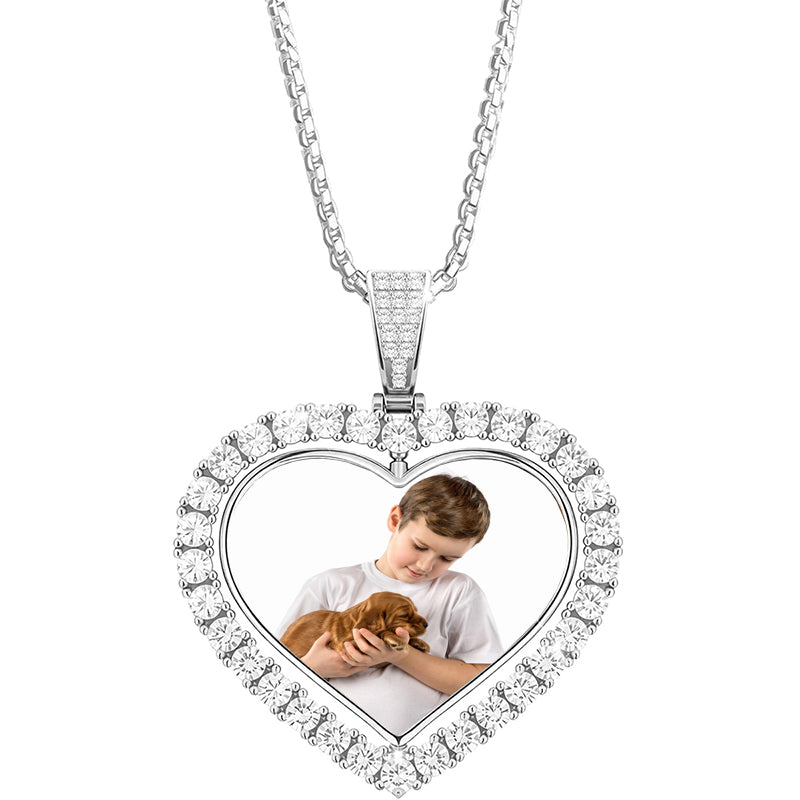 Child Silhouette Necklace: A Child Silhouette Portrait, Silhouette Pendant In Or Sterling Silver