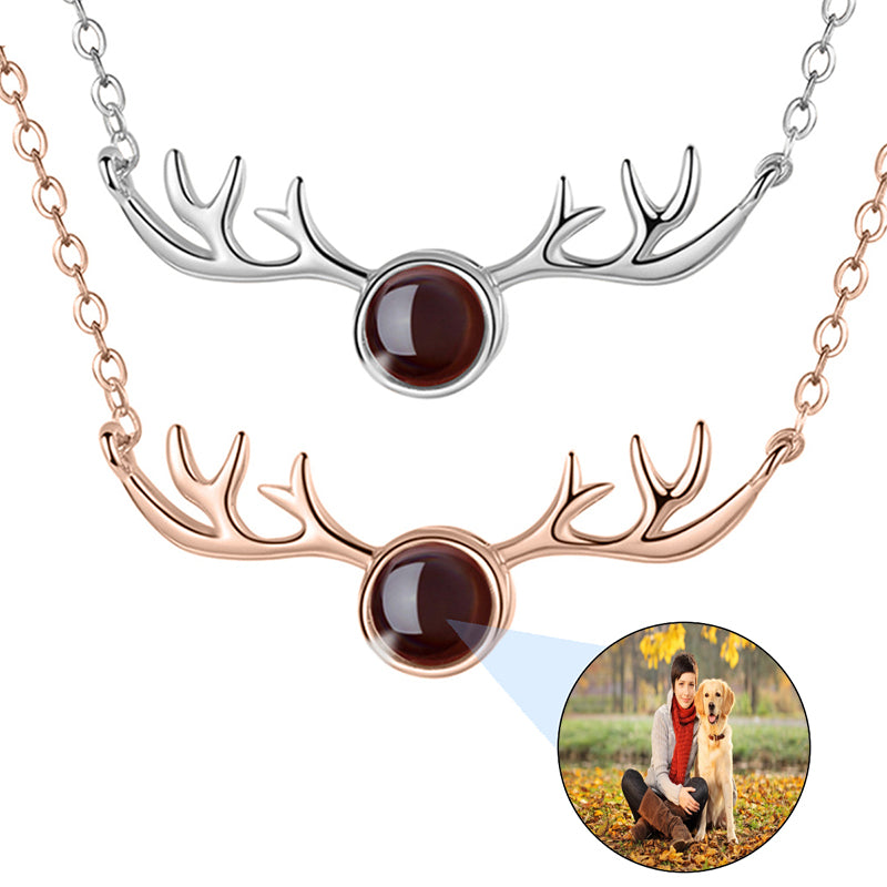 Personalized Birthstone Name Necklace: , Rose , or Silver