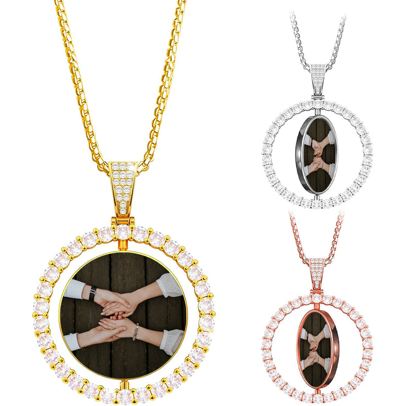 American Flag Cross Necklace for Men Stainless Steel Box Chain 22+2 inch Inspirational Bible Verse Cross Pendant Patriotic Jewelry Personalized Christian Gift for Men