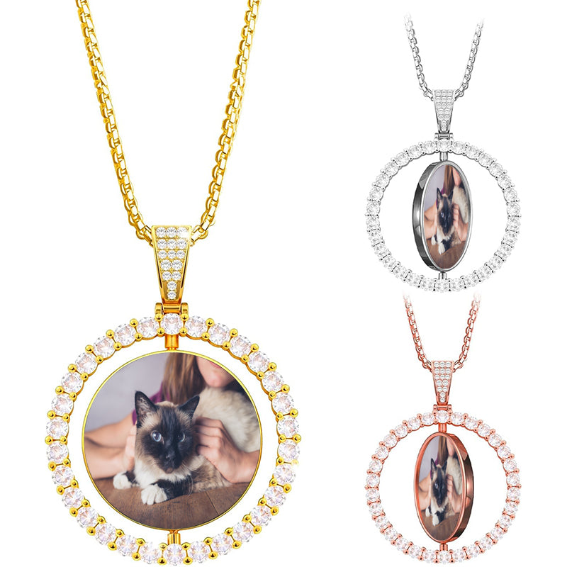 Necklace, Charm,Photo Necklace,Custom Necklace,Photo pendant,Photo charm,Personalized Jewelry,Custom jewelry,Gift for Her,USA MADE