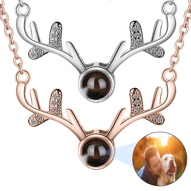 November Birthstone Gifts Initial Necklace: Plated over Silver, Letter with Citrine Charm