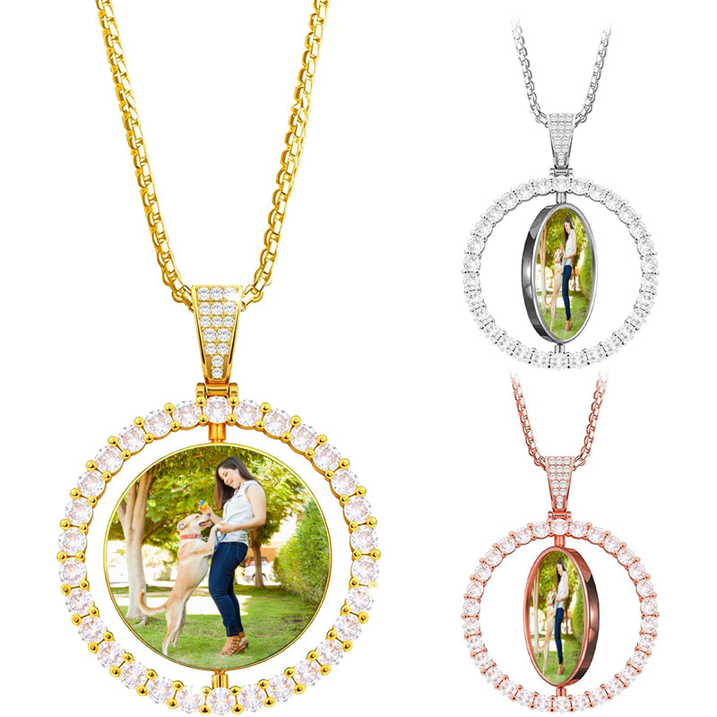 Personalized Name Logo Necklace: TikTok Jewelry,Christmas Gifts,Made In USA